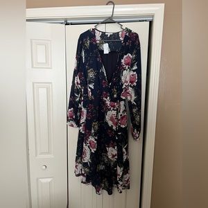 Plus Size Maurice’s Floral High Low Dress